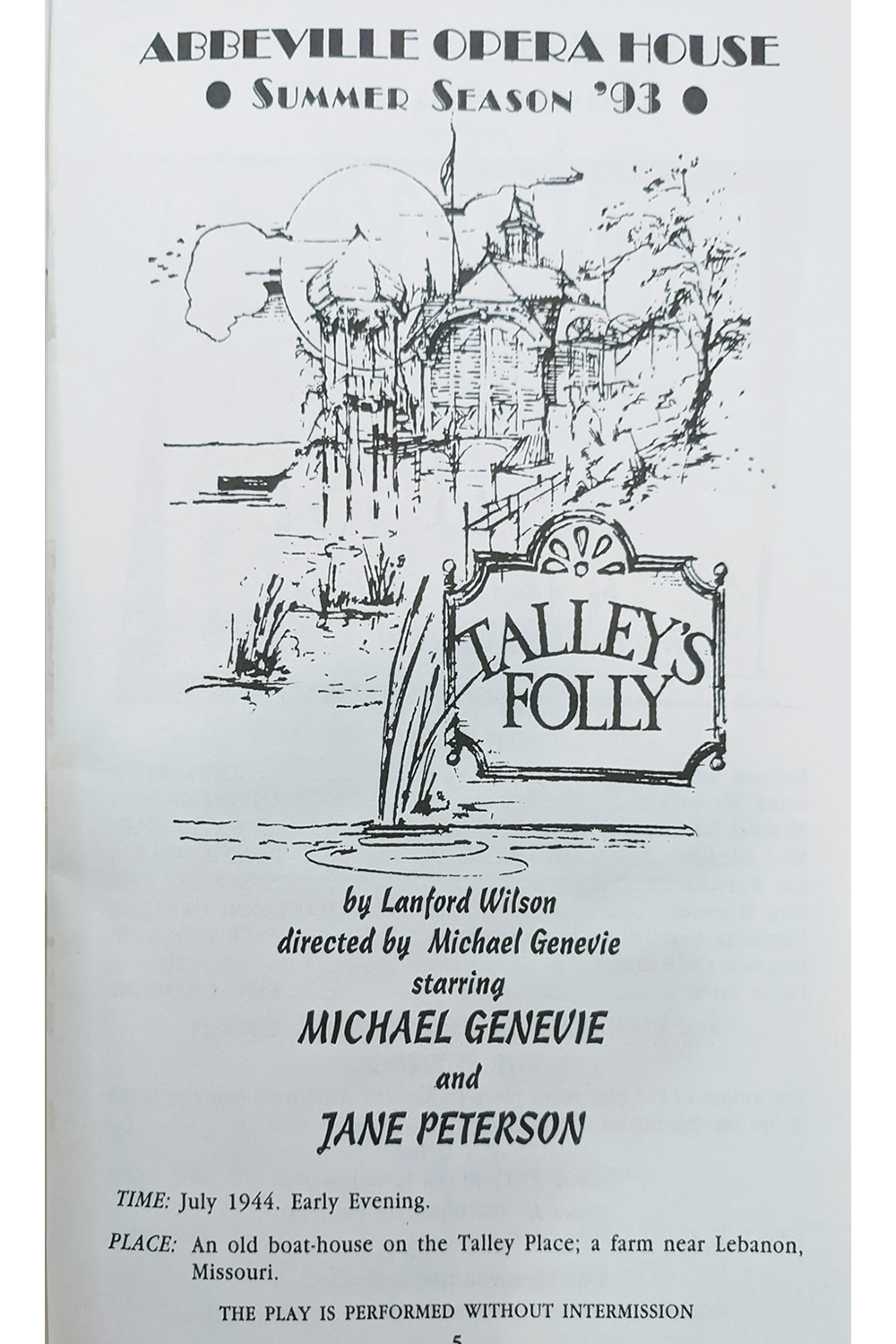 1993 Talley's Folly