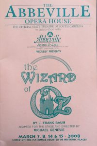 2008 Wizard of Oz